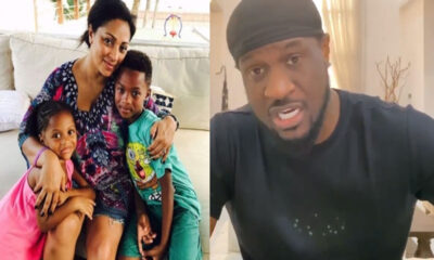 peter okoye and family