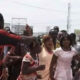 Lady goes mad and jumps out of moving car on wedding day 108