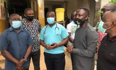 GFA delegation visits Offinso accident victims at KATH 55