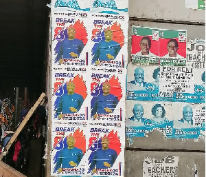 Election 2024: Bawumia posters emerge at Kasoa. 46