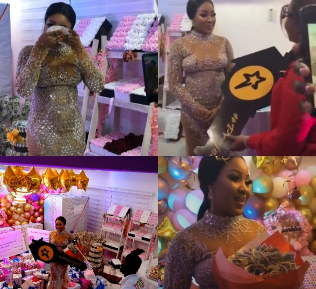 BBNaija's Erica breaks down in tears as her fans gift her a three-bedroom house as her 27th birthday present (photos & video). 46