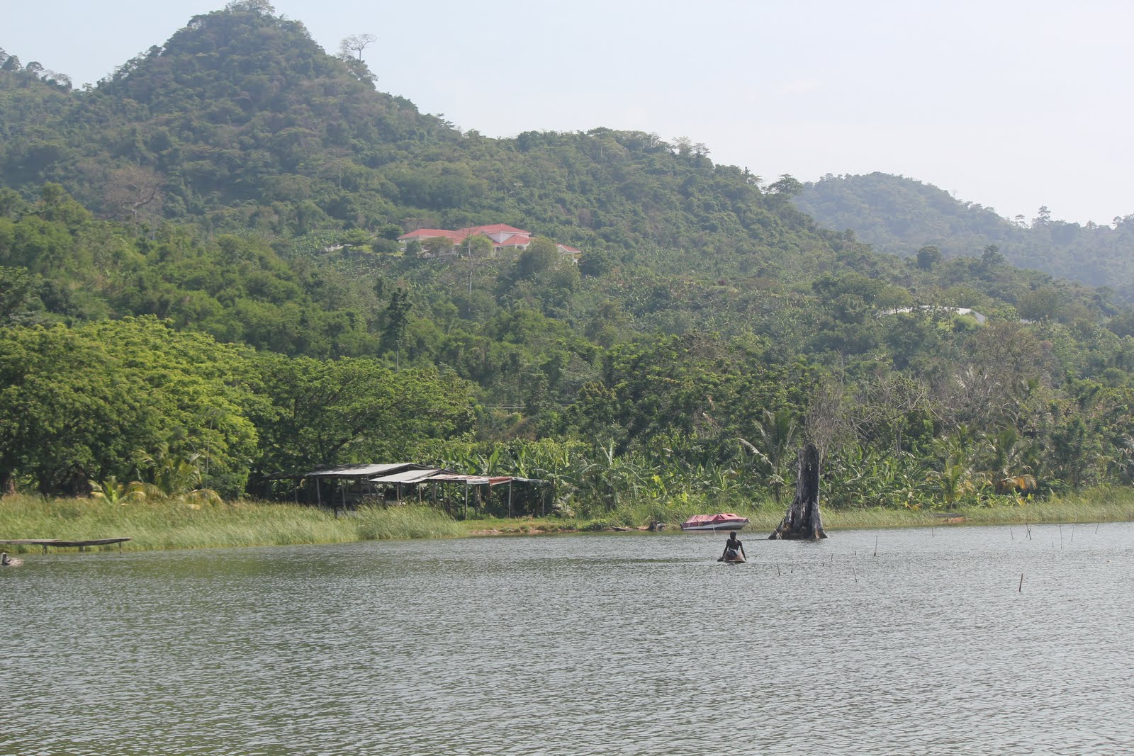 Lake Bosomtwe under threat. 46