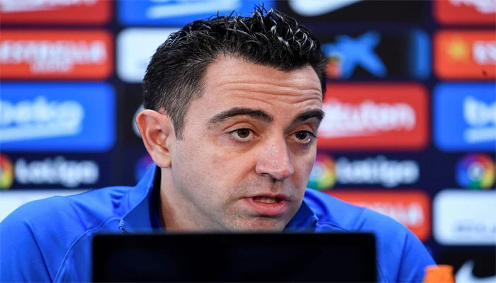 Barcelona 'felt robbed in their own home' by Frankfurt crowd in Europa League loss - Xavi. 46