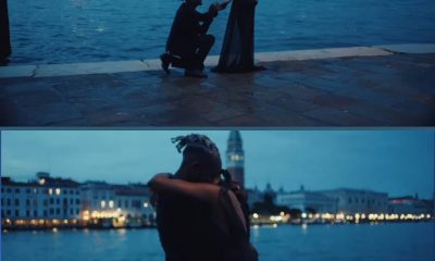 Mr. Eazi proposes to billionaire daughter, Temi Otedola - VIDEO. 48