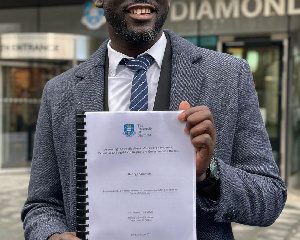 Meet the Ghanaian scholar who went from recording 'F in chains' in WASSCE to attaining PhD from a UK university. 46