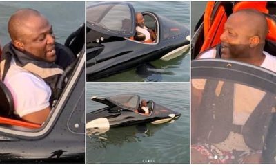 Ibrahim Mahama: Ghanaian Millionaire Shows Off Rich Lifestyle in a Luxury Seabreacher; Photos Cause Stir. 57