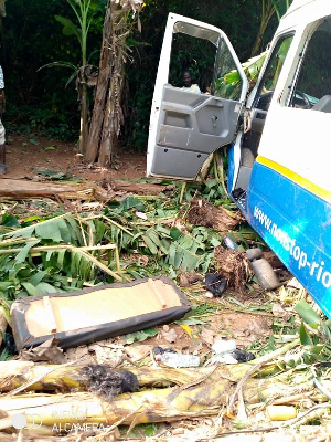 4 killed, 19 sustain fatal injuries in accident on Mankessim-Apam road. 46