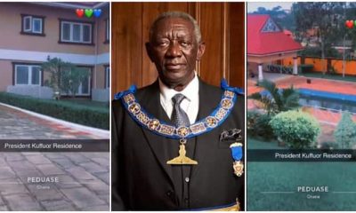 President Agyekum Kufuor's Peduase Mansion: A Look At The Plush Mansion Of The Former Ghanaian President. 46