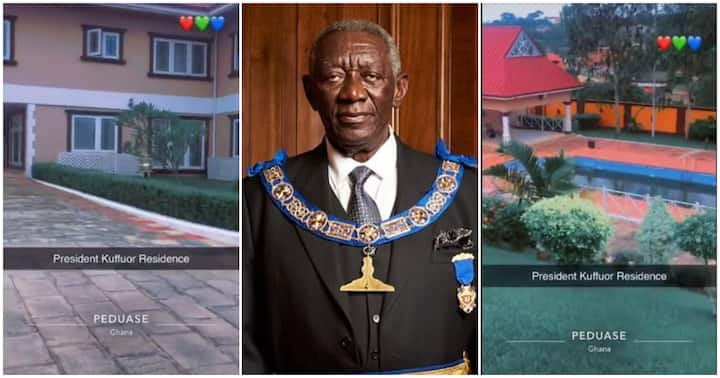 President Agyekum Kufuor's Peduase Mansion: A Look At The Plush Mansion Of The Former Ghanaian President. 46