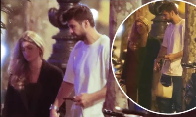 Gerard Pique holds hands with new girlfriend Clara Chia as they step out together for romantic dinner (photos). 46