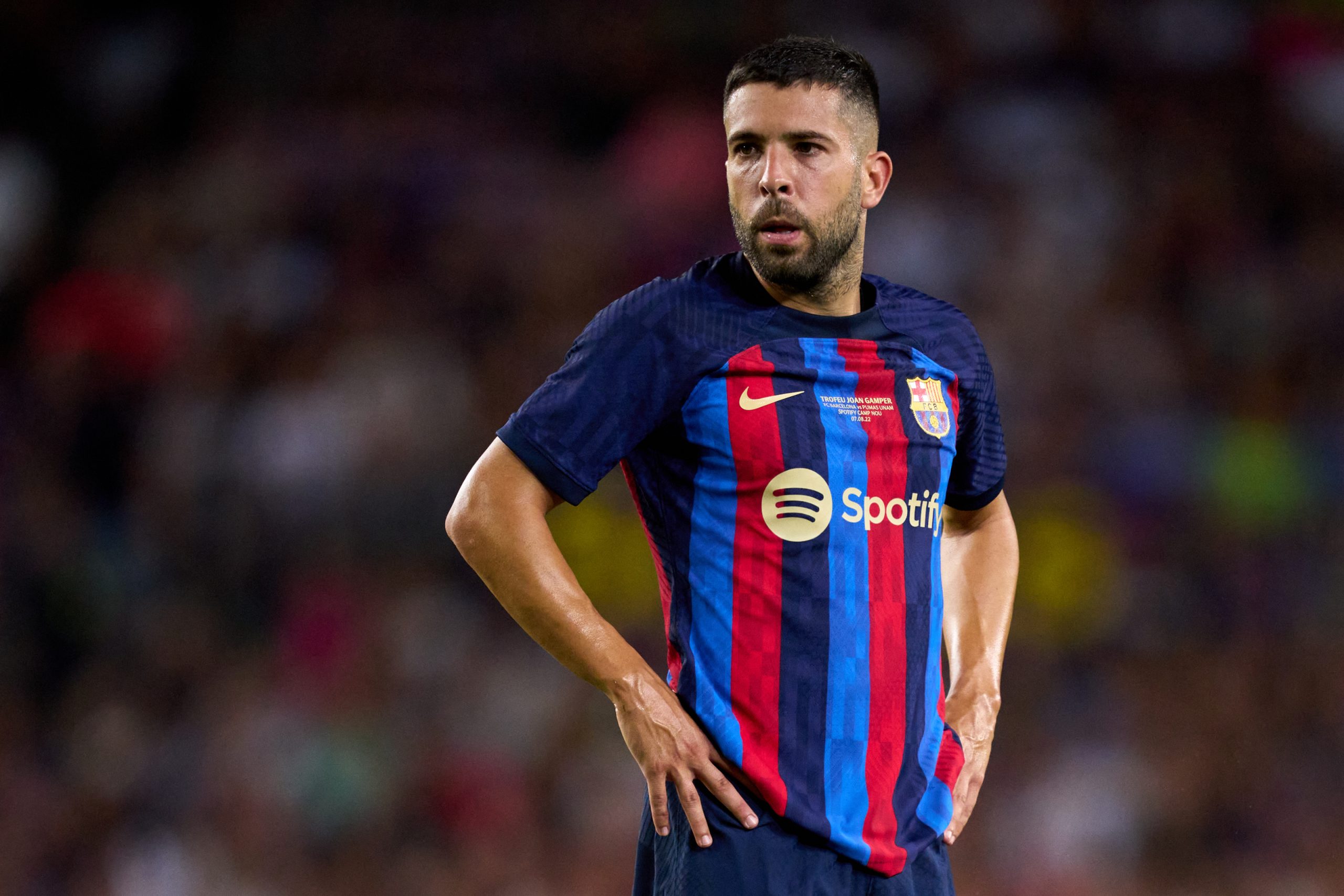 West Ham interested in signing Jordi Alba. 46