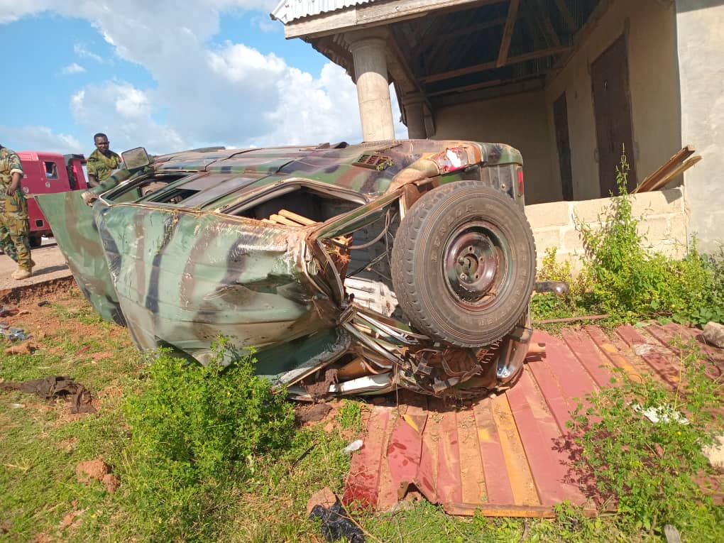 Military Vehicle Crash Leaves One Officer Dead, Five Others Critically Injured in Binduri 46