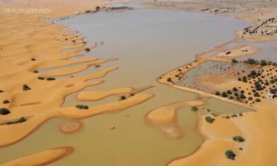 Heavy Rain Leads to Rare Flooding in the Sahara Desert in Morocco. 14