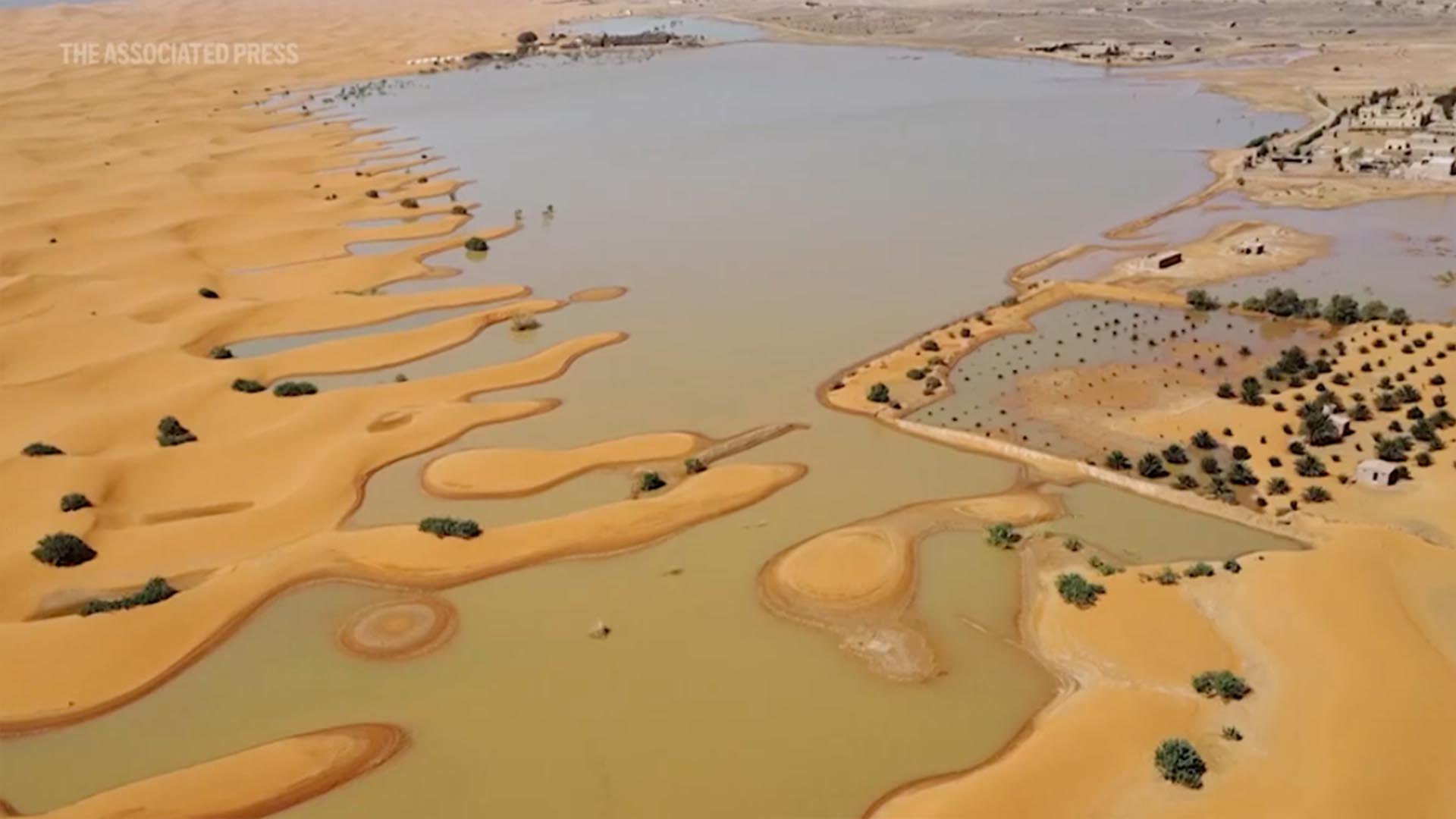 Heavy Rain Leads to Rare Flooding in the Sahara Desert in Morocco. 46