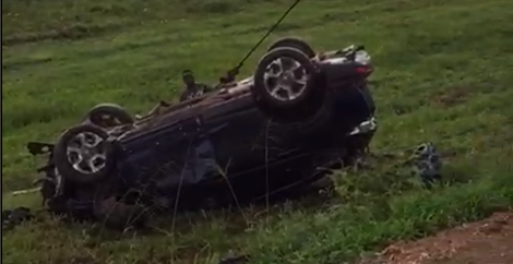 Early Morning Crash on Tema Motorway Leaves Two Women Injured After Car Overturns 46